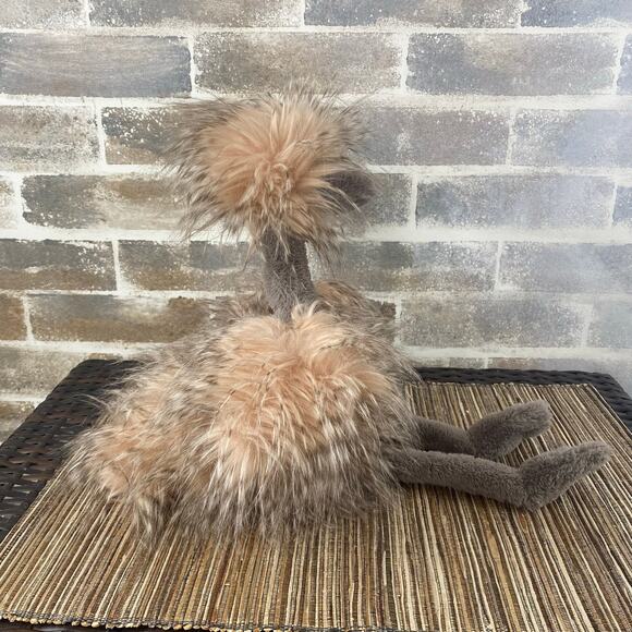 JellyCat Plush Ostrich "Odette" 20" Designed in London Stuffed Animal Polyester - Picture 4 of 11